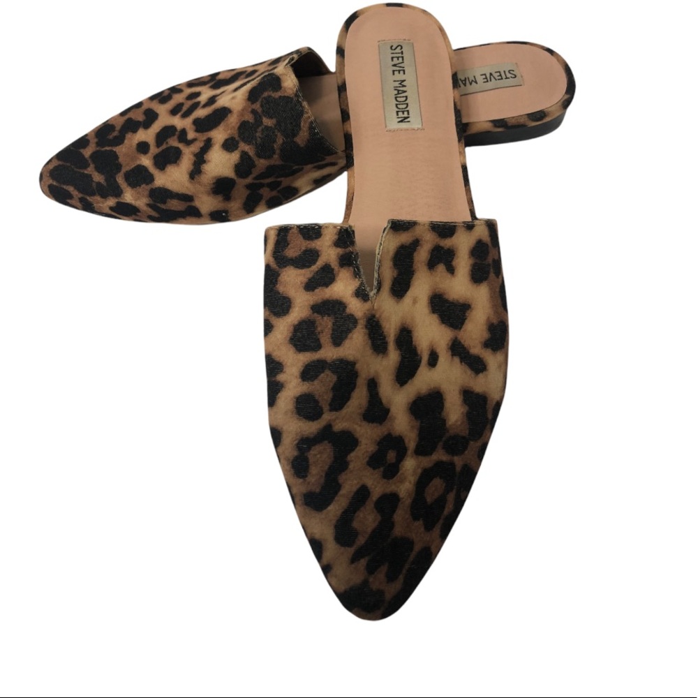 Steven madden animal print pumps flats size 9.5